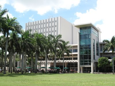 University of Miami from the front